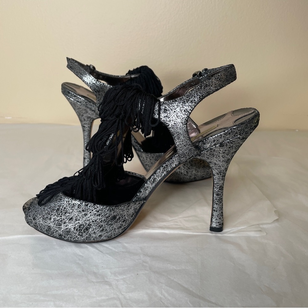 Max Studio Xcess Fringe Heels - Picture 5 of 16
